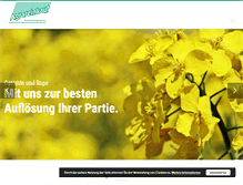 Tablet Screenshot of agrareinkauf.de